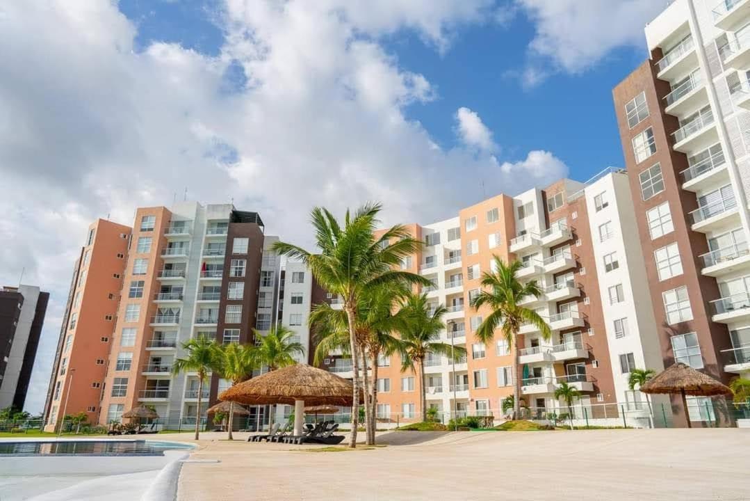 Condominio de lujo con la mejor vista Cancún Exterior foto